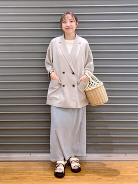 daharalepsimさん（レディース・151cm）の夏コーディネート