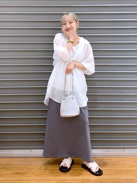 daharalepsimさん（レディース・151cm）の夏コーディネート