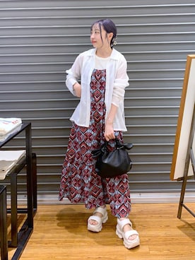 daharalepsimさん（レディース・151cm）の夏コーディネート