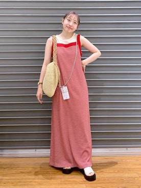 「LEPSIM（レプシィム）のアイテム（PC・スマホグッズ/家電）」を使った、daharalepsimさん（レディース・151cm）の夏コーディネート
