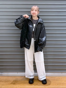 「ドットエスティ秋コーデ」｜「アイテム（ジャケット/アウター）」を使った、daharalepsimさん（レディース・151cm）の秋コーディネート