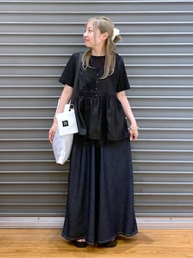 daharalepsimさん（レディース・151cm）の夏コーディネート