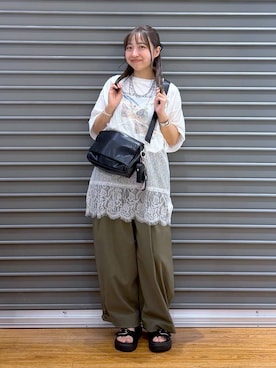 daharalepsimさん（レディース・151cm）の夏コーディネート