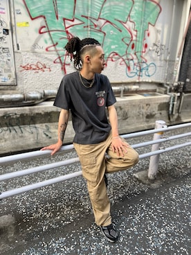 かんさん（メンズ・173cm）の春コーディネート