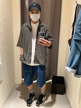 「ALLSAINTS（オールセインツ）のアイテム」を使った、kidwengさん（メンズ・168cm）の夏コーディネート