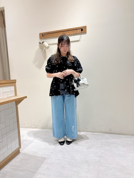 「カジュアルガーリー」｜namiさん（レディース・158cm）の春コーディネート