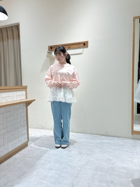 「花見コーデ」｜namiさん（レディース・158cm）の春コーディネート