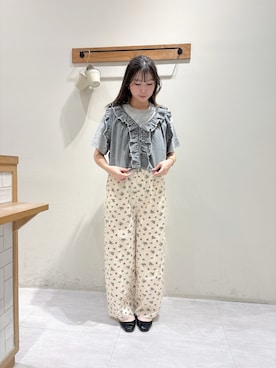 「SM2（エスエムツー）のアイテム」を使った、namiさん（レディース・158cm）の夏コーディネート