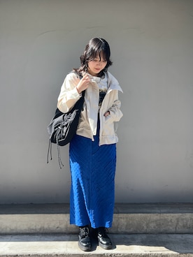 はさんの（Samansa Mos2 blue | サマンサモスモスブルー）を使ったコーディネート