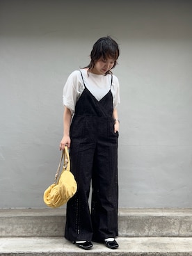 「Samansa Mos2 blue（サマンサモスモスブルー）のアイテム」を使った、はさん（レディース・158cm）の春コーディネート