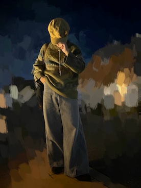 はちくろさん（メンズ・166cm・10代）の秋コーディネート