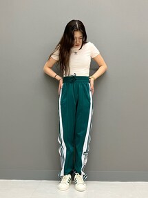 Off-White ロゴバンドパンツ 大人気 数量限定 ブラック adidas パンツ カーゴパンツ ワイド / アディダスオリジナルス