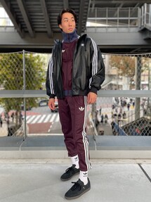 adidas　オーバーサイズブレザージャケット アディダス プレザー ファイヤーバード オーバーサイズ トラック