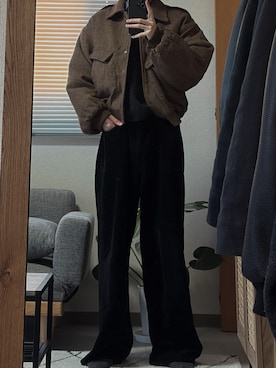 「CIVVY.（シヴィ―）のアイテム」を使った、凪さん（メンズ・172cm）の冬コーディネート