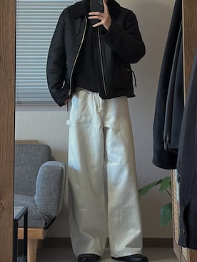 「Llife（ライフ）のアイテム」を使った、凪さん（メンズ・172cm）の秋コーディネート