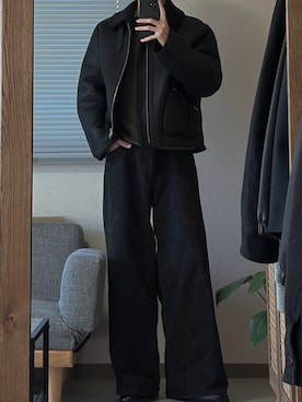 「アイテム（ドレスシューズ）」を使った、凪さん（メンズ・172cm）の秋コーディネート