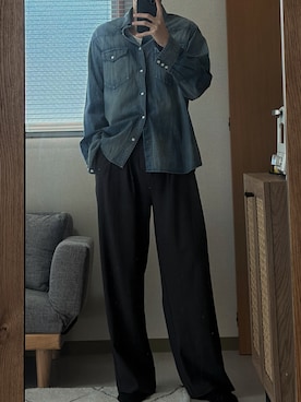 凪さん（メンズ・172cm）の秋コーディネート