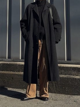 STRECCAN REVER COATを使った人気ファッションコーディネート - WEAR