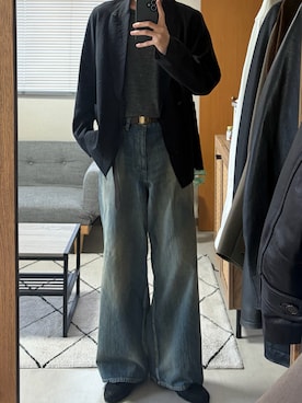 「T.T（ティーティー）のアイテム」を使った、凪さん（メンズ・172cm）の春コーディネート