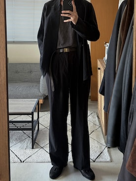 「LIDNM（リドム）のアイテム（ジャケット/アウター）」を使った、凪さん（メンズ・172cm）の春コーディネート