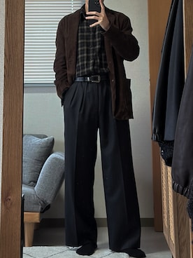 凪さん（メンズ・172cm）の秋コーディネート