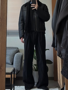 凪さん(メンズ・172cm)の冬コーディネート