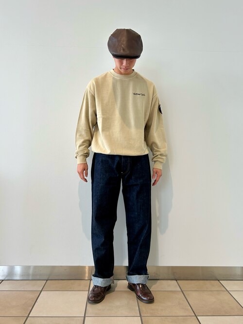 《AVIREX × PEANUTS》CREWNECK SWEAT "FLYING ACE" / クルーネック スウェット "フライング エース" / ピーナッツ / アヴィレックス