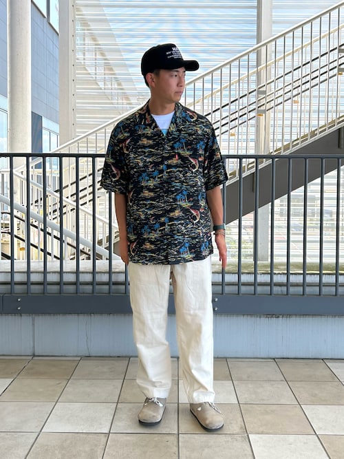 SHORTSLEEVE ALOHA SHIRT MIAMI / 半袖 アロハシャツ マイアミ / AVIREX / アヴィレックス