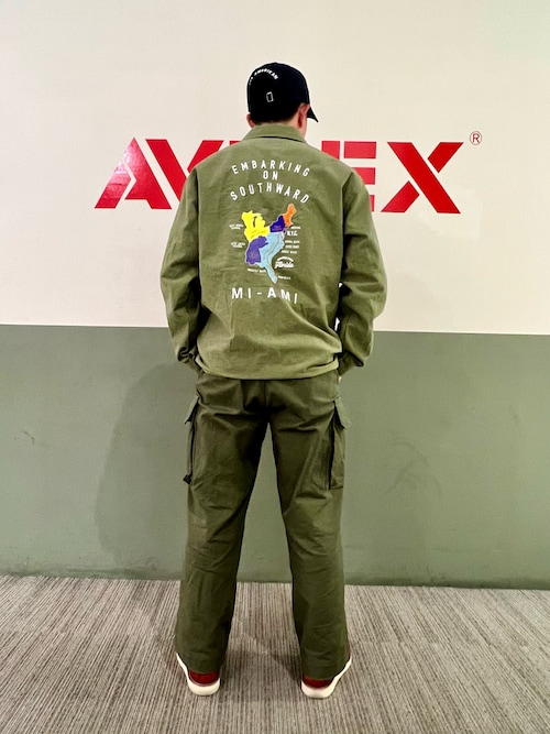 《AVIREX × UNIVERSAL OVERALL》 COVERALL / カバーオール / アヴィレックス / ユニバーサルオーバーオール