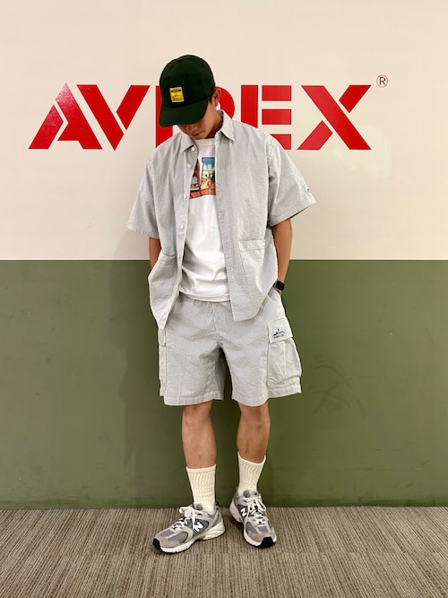 NYC WASH LOGO CAP / NYC ウォッシュ ロゴキャップ / AVIREX / アヴィレックス