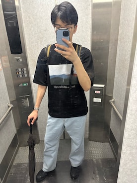 「アイテム（その他シューズ）」を使った、keikun✓⃝さん（メンズ・182cm）の夏コーディネート