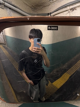 「nuguのアイテム（スウェットパンツ）」を使った、keikun✓⃝さん（メンズ・182cm・20代）の夏コーディネート