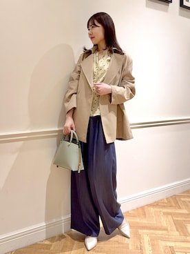 kanaさん（レディース・165cm）の春コーディネート