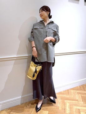 「アイテム（チャーム）」を使った、kanaさん（レディース・165cm）の秋コーディネート