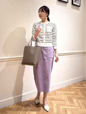 「E'POR（エポール）のアイテム」を使った、kanaさん（レディース・165cm）の春コーディネート