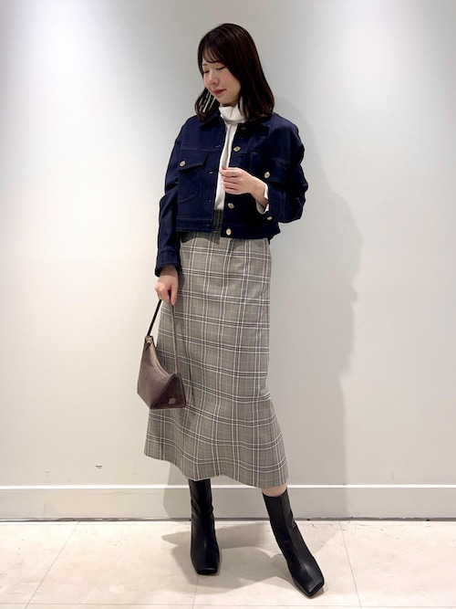 セール】ウールモヘヤタイトスカート/セットアップ対応（スカート