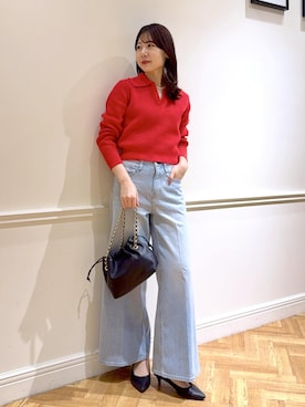 「ROPE'（ロペ）のアイテム」を使った、kanaさん（レディース・165cm）の冬コーディネート