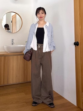 「旅行コーデ」｜_ichiさん（レディース・154cm・30代）の秋コーディネート