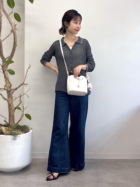 「アイテム（トップス）」を使った、_ichiさん（レディース・154cm）の夏コーディネート