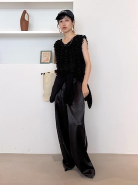 「アイテム（トートバッグ）」を使った、_ichiさん（レディース・154cm・30代）の夏コーディネート