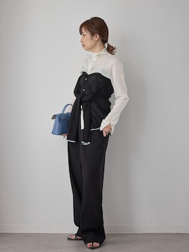 「154cmコーデ」｜_ichiさん（レディース・154cm）の夏コーディネート