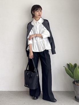 「アイテム（キャミソール）」を使った、_ichiさん（レディース・154cm・30代）の秋コーディネート