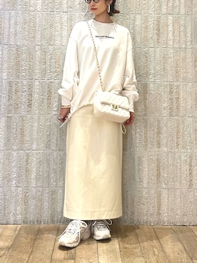 「NEW BALANCE（ニューバランス）のアイテム」を使った、_ichiさん（骨格ナチュラル・レディース・154cm）の秋コーディネート