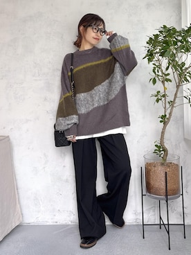 「アイテム（キャミソール）」を使った、_ichiさん（レディース・154cm・30代）の秋コーディネート