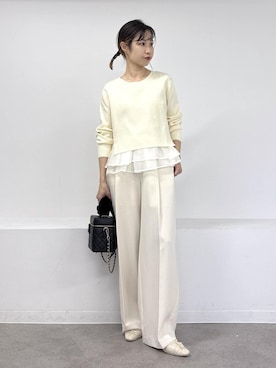 「アイテム（キャミソール）」を使った、_ichiさん（レディース・154cm・30代）の秋コーディネート