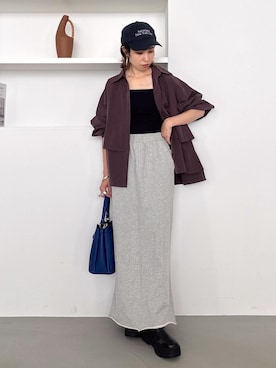 「アイテム（キャミソール）」を使った、_ichiさん（レディース・154cm・30代）の夏コーディネート