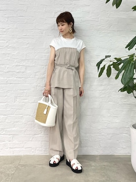 _ichiさん（レディース・154cm）の夏コーディネート