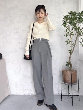 「アイテム（キャミソール）」を使った、_ichiさん（レディース・154cm）の秋コーディネート