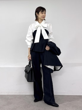 「VIS（ビス）のアイテム（トップス）」を使った、_ichiさん（レディース・154cm）の冬コーディネート