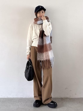 「アイテム（キャミソール）」を使った、_ichiさん（レディース・154cm）の秋コーディネート